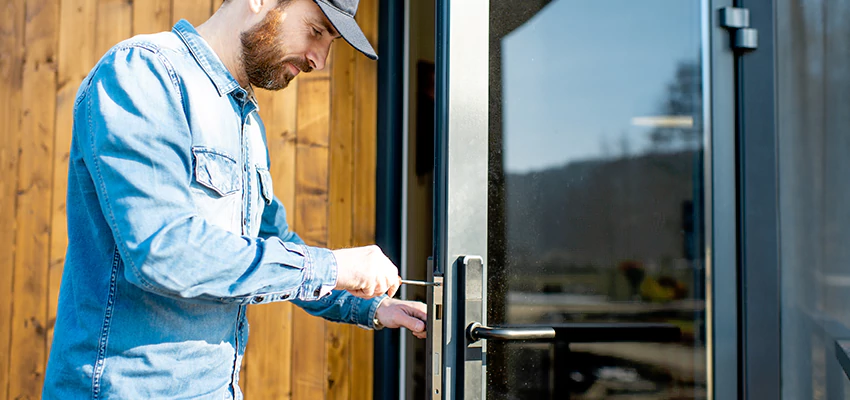 Frameless Glass Storefront Door Locks Replacement in Port Orange, FL